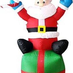 SECRET DESIRE Creations Christmas Inflatables Giant Luminous Cute Weatherproof Xmas Inflatable Decor Style B|Home Decor|Figurines-image-84
