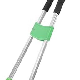 NULYLU Practical Aluminum Alloy Trash Picker Tool Long Handle Grabber for Litter Collection Lightweight and Waste Grab Tool for Park and Outdoor Use-image-3