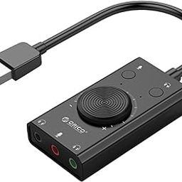 docooler SC2 USB Sound Card External Headphones PC Desktop Notebook Audio Converter Adjustable Volume Plug and Play without Driver-image-32