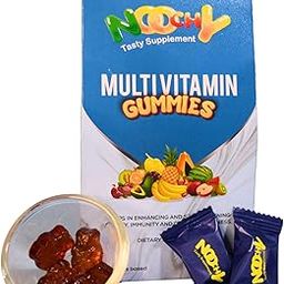 Noochy Multivitamin Gummies for Kids | Vitamins and Supplements | Vitamin A, C, D, E, and B12 | Support Immune Health| Helps to sustain Energy | NO ADDED SUGAR |100% Vegetarian| 30 Gummies-26