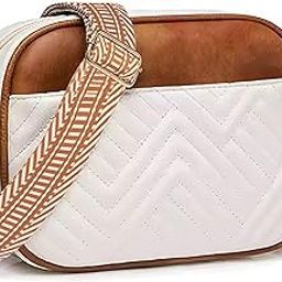 Women's Girls Color Block Cross Body Sling Bag with Printed Belt (SL5150)-image-23