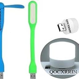 2 Piece USB Mini Bulb & Portable Mini USB Dragon Fan with Cooling Fan Flexible Cooler Connect with Laptop, Smartphone, Powerbank, USB Adapter/Hub & Mobile with USB Led Light.-22