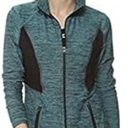 Women High Neck Sports Jacket(AZCSJ18JK_HNSPTH_W_PLN_GRE_AZ_S) Green-image-74
