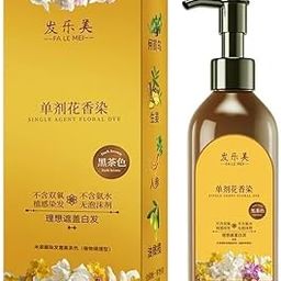 100% Working Japanese Hair Dye Shampoo – Long Lasting Natural Hair Dye Shampoo for Man & Women, Premium Japanese Natural for Women Black | Home Solution (100+100) 200ml (Black)-image-11