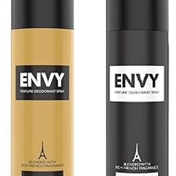 ENVY Rush & Noir Deo Combo Set - 120ML Each (Pack of 2) | Long Lasting Fragrance Deodorant for Men-27