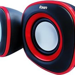 Foxin FMS- 375 Plus 2.0 Multimedia Speaker System Powerful Stereo Sound with Aux Connectivity, USB Powered and Volume Control Supports Laptop/PC/Projector/Tablet/Smartphone-51