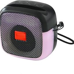 SpadeAces M424SP (Portable Bluetooth Speaker) Dynamic Thunder Sound with Disco LED 5 W Bluetooth Speaker(Black)-image-2