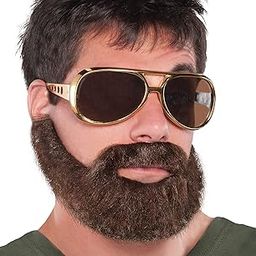 Wacky Facial Hair Hungover Beard/Moustache Costume Accessory, Self Adhesive, 1 piece-27