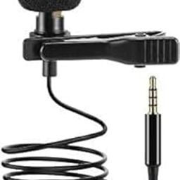 TYROCX Collar Mic for Youtubers Dual Head Lapel Lavalier Mobile Mic for Video Recording Noise Cancellation Wired Collar Mic for Vlogging Interview Live Streaming Etc.-image-43
