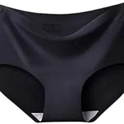 LOURYN KOULYN® Women's Seamless Hipster Ice Silk Panty (Sizes M to XL)-image-65