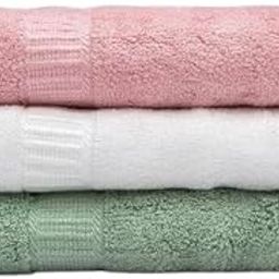 Florabliss® Bamboo Face Towel | Ultra Soft, Absorbent, Quick Dry Towels for Facewash, Gym, Sports, Travel | Suitable for Acne Prone Skin | 12 x 12 Inches | 500 GSM (Pack of 3 - Pink, White & Green)-image-41