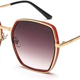 100% UV protected sunglasses for Women | Size- Large | Shape- Hexagon | Model- IRS1083C2SG-48
