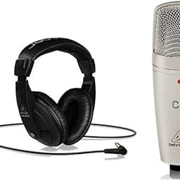 Seven Notes Studio Recording Bundle – C-1 Condenser Microphone & HPM1000 Studio Headphones for Recording, Podcasting, Streaming & Music Production-image-54