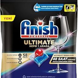 Finish Ultimate Powerball Dishwasher Tablets 60's Lemon-67