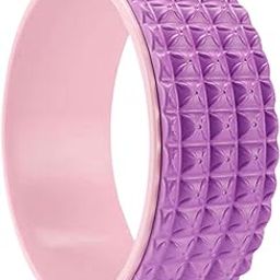 THE STYLE SUTRA® Yoga Wheel Beginners Lightweight Soft Muscle Wheel Back Stretching Equipment Violet | Sporting Goods | Fitness, Running & Yoga | Yoga & Pilates | Yoga Props-29