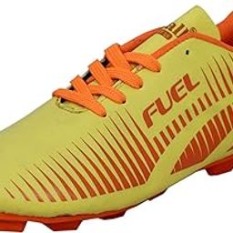 Victall PU Yellow Football Shoes for Men-23