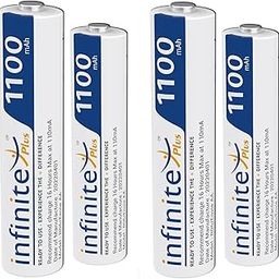Envie 1100mah AAA Infinite Plus Rechargable Battery (Pack of 4)-22