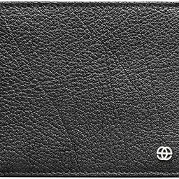 Bastian Genuine Leather Mens Bifold Wallet - Solid Pattern - 12 Card Holders-picture-19