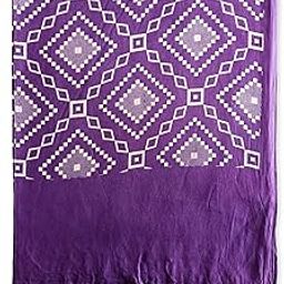 DupattaSeller Women/Girls Stylish Soft & Comfortable Rayon Fabric Printed Design Scarf/Stole/Dupatta for Multi Purpose use (PURPLE)-image-13