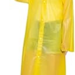 EVA Material Waterproof Unisex Raincoat with Hood | Free Size Full Sleeves Rainwear with Drawstring, Snap Button Closure for Outdoor Hiking, Camping, Trave| Reusable Poncho for Men and Women-image-82