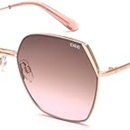 100% UV protected sunglasses for Women | Size- Large | Shape- Hexagon | Model- IDS2927C2SG-image-65