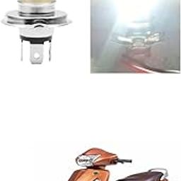 PRIKNIK Led Headlight Bulb 24W Color White Light H4 Lamp Compatible With T-VS Jupiter BZ23417-20