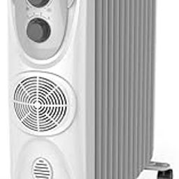 BLACK+DECKER Oil Heater for Room in Winter | 2 Years Warranty, 2800 W | Room Heater for Bedroom, Heater for Room in Winter, Room Heater for Bedroom in Winter, 3 Heat Setting, 13 Fins (White)-image-14