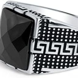 Dark Titan 925 Sterling Silver Ring for Men, Oxidised Silver Finish | Gift for Him (8.8Gms)-image-84