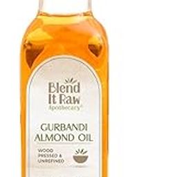 Blend It Raw Apothecary Wood-Pressed Almond Oil for Babies - 100 ML, 0+ Months | Newborn & infant friendly | Baby massage oil | No added Mineral Oil-image-50
