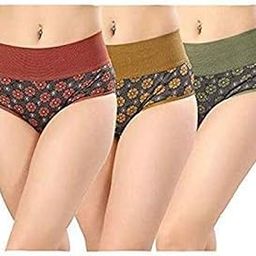 Women's Cotton Tummy Controller Panties, Free One Pair Transparent Bra Strap-image-85