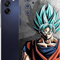 AtOdds - Compatible for Samsung Galaxy A15 (5G) - Mobile Back Skin Sticker - Lamination - Back Screen Guard Protector Film Wrap (Coverage - Back+Camera+Sides) (Design - Goku)-picture-21