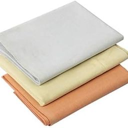 designers den 3 Shades Assorted Casement-aida Cloth- –Off White-Peach-Mustard-1 Meter Each Shade-image-55