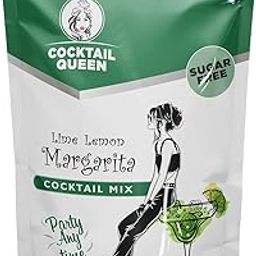 cocktailqueen Cocktail/Mocktail Mix, Lime Lemon Margarita, 135 ml, Pack of 6-image-65