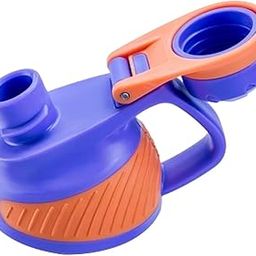 Rabitat Zylo Water Bottle LID - Mad Eye/Shyguy | Leak-Proof | BPA-Free | Durable Design-image-89
