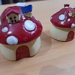 The Decorshed Mushroom Miniature Set for Tray Decor, Garden Decor, Bonsai, Home Decor-image-94