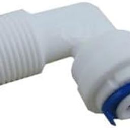 RO Pump Elbow 3/8 Thread to 1/4" Pipe Elbow Connector for RO Water Filter Purifiers - 1/4" Tube (4)-image-51