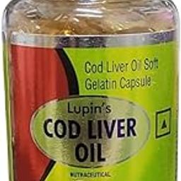 LUPIN'S Cod Liver Oil Soft Gelatin Capsules – Omega 3, Vitamin A & D – Joint, Heart & Brain Support – 100 Softgels-image-42