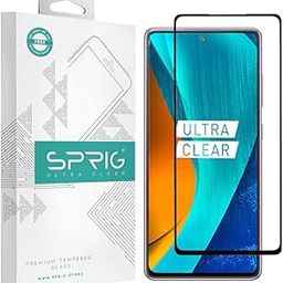 SPRIG Full Cover Tempered Glass/Screen Protector for Samsung Galaxy S24 FE (Black)-image-67