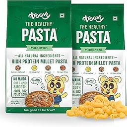 Troovy Healthy Millet Macaroni Pasta (Pack of 2) | Protein & Iron rich | No Maida | All natural ingredients | Non-Dry | High Fiber | No Preservatives | No Junk-image-52