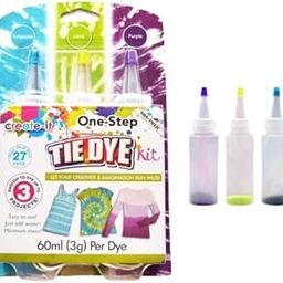 Kreative Kraft 3 Colors Tie Dye Kit - Non-Toxic Vibrant Tie Dye Supplies for DIY Arts and Crafts Shirt Fabric Tie Dye Kit for Kids & Adults-15