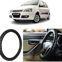 Anti Skid Hand Stitched Car Steering Wheel Cover for TATA Indica V2-image-62