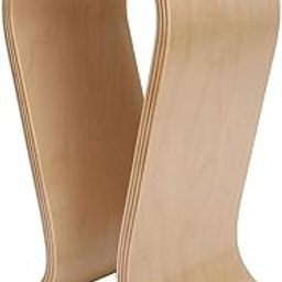 Set of 2 Excluzo Headphone Stand, Headset Holder, Wooden Headset Hanger Rack Earphone Arch Shape Stand Holder for Desktop Table Accessories(#2-Burlywood)-picture-11