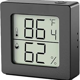 Room Temperature Thermometer, Temperature Sensor, with Temperature and Humidity Monitor Mini Hygrometer Thermometer ℉/℃ for Greenhouse Cellar-26