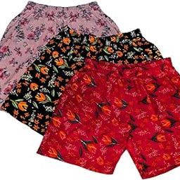 Women's Cotton Shorts Combo (Pack of 3) – Stylish, Comfortable & Breathable Casual Wear for Summer, Gym, Lounge, and Daily Use-image-23