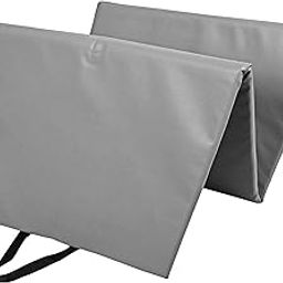 Diablo Foldable Yoga Mat for Men & Women, 72 x 30 Inch, 15 MM Thick, Gymnastics Training Tumbling Mat, High Destiny Foam, Traveling Mat (SILVER)-image-30