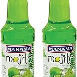 Manama Lime and Mint Mojito Flavoured Syrup for Mocktails & Cocktails, 250ML Each, Pack of 2-image-49