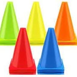 Football Field Cone Markers - Set of 15 | Durable, Bright, and Lightweight-image-2