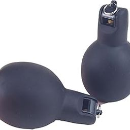 CALANDIS™ 2Pcs Hand Squeeze Whistles Coaches Whistles for Home School Coaches Referees Black | Safety Whistles | Emergency Gear | & Hiking | Outdoor Sports-image-89