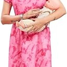 Zipless Feeding Kurtis & Dresses for Women | Zipless Maternity Wear Gown Pregnancy Dress for Nursing Mothers | Viscose Rayon | Stylish & Comfortable | S to 4XL | Washable & Durable-image-34