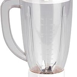 Plastic Vegetable Juicer Jar for Blend and Mix for Juices, Milk Shake, Lassi - 1250 ml (White, Blue) COLOR MAY VARY-8